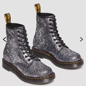 Dr. Martens Metallic Splatter Boots